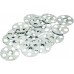 Tile Backer Board Washers - Galvanised Zinc Tile Backer Board Fixing Washers 36mm (Packs of 50/75/100/500/1000/5000/10000) - Hard Backer Board Washer Discs